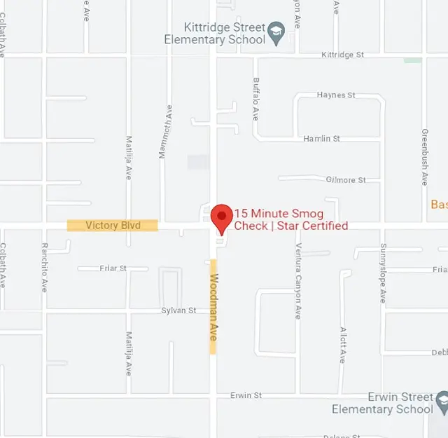 Map showing our location